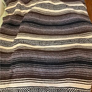 Outdoor Striped Blanket